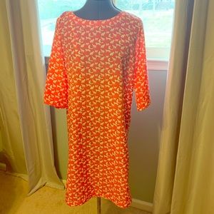 Gap cat print dress- women’s medium